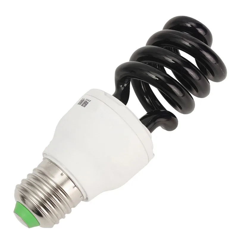 18 Вт УФ ультрафиолетовый бактерицидные лампы E27 Sprial Blacklight люминесцентные CFL