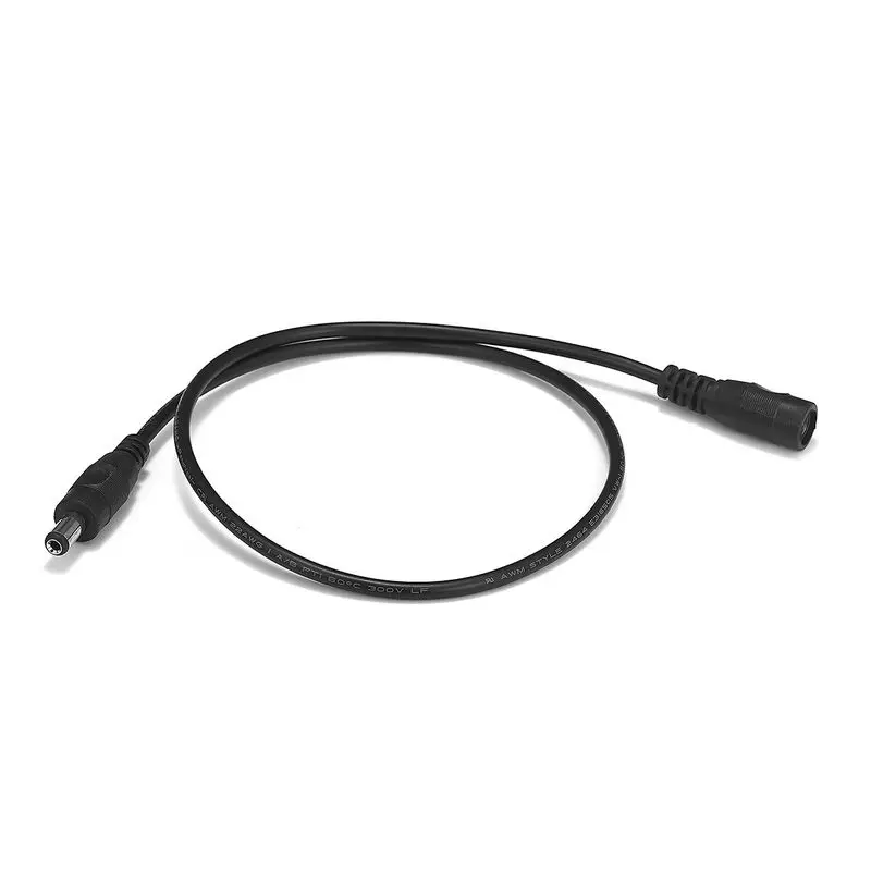 

RGBW LED Strip DC 5V 12V 3A Power Extension Cable 5.5 x 2.1mm Jack Wires 50cm 1m 1.5m 2m For CCTV Car Charger Lamp Bulb Lighting
