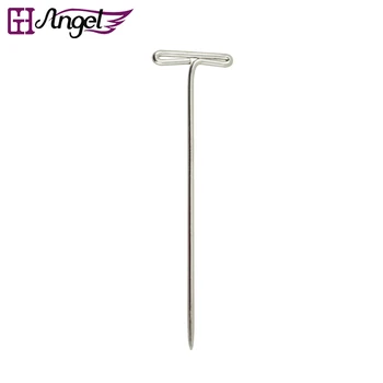 

Wholesale 600pcs 2"(51mm) T Pins for Making Toupee Wigs Canvas Block Head Fixing Tool Wig DIY Accessories