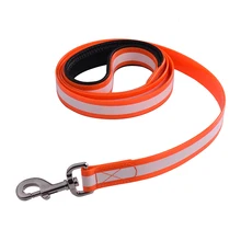 Светящийся водонепроницаемый собачий поводок на открытом воздухе, для безопасности в ночное время, собака Рабочая поводок для средних и больших размеров одежда для собаки устойчивая к износу выгуливай собаку инструменты