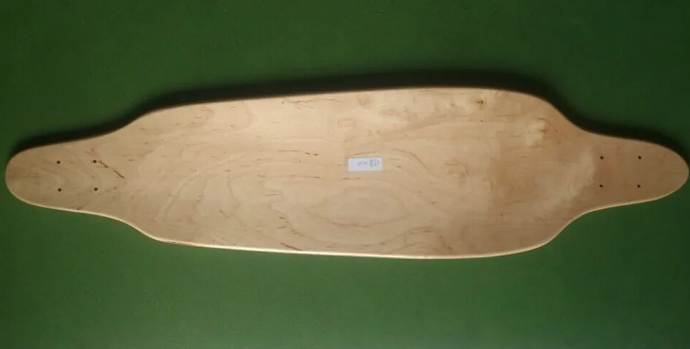 OEM заготовка для скейтборда колода клен 39 3/8 Longboard плоская тарелка DIY узоры 8 слоев