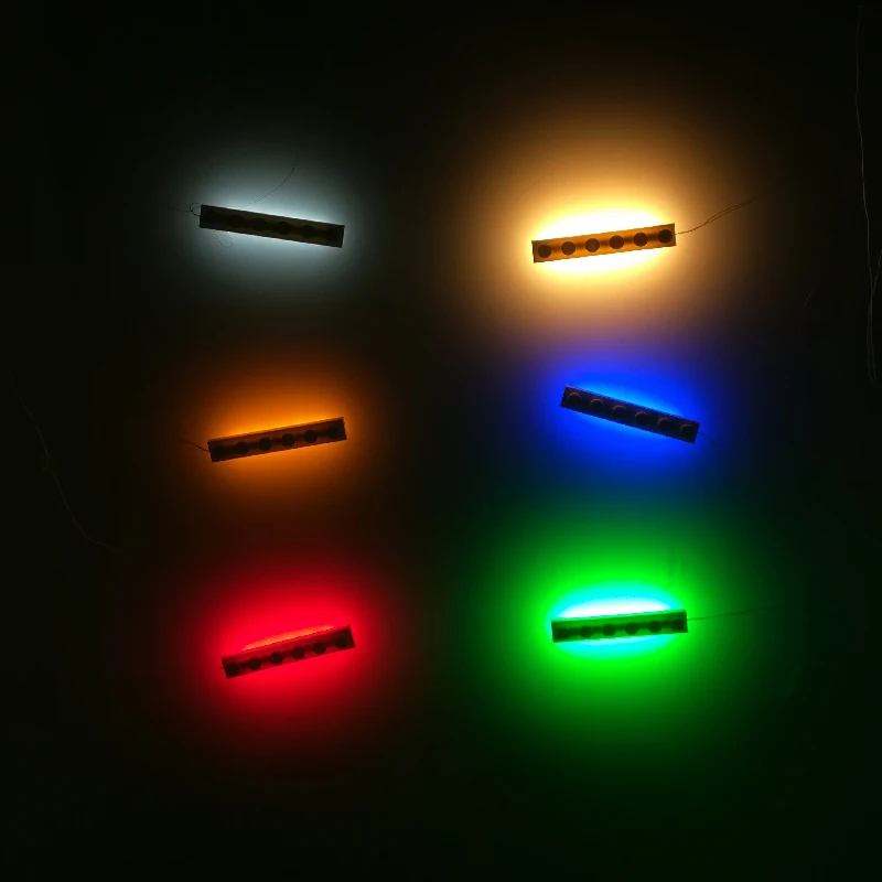 

2pcs/lot Led Light Set For Lego Building Block City Street 6 in 1 set LED light battery box USB For lego Creator House DIY Toys