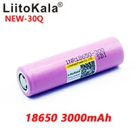 4 шт. Liitokala 18650 3 7 в 3000 мАч 30Q литиевая батарея Защитная плата подходящая + зарядное