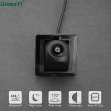 GreenYi 170 Degree Sony MCCD Fisheye Lens Starlight Night Vision Camera Rear View Camera For Toyota Prado 150 2010