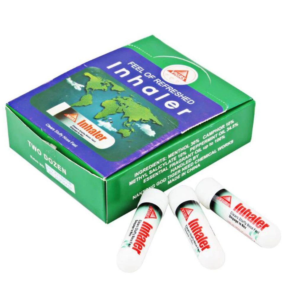 1 шт контейнеры для носовых ингаляторов Poy Sian Mark 2 Ii лучше дышать быстро облегчение от скопления носа простуды/Сенной аллергии/синус D223