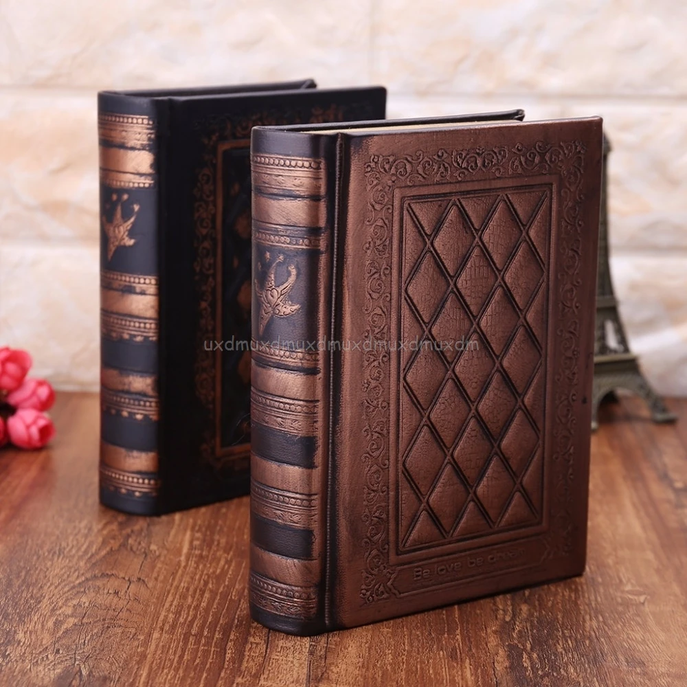 

Retro Vintage Journal Diary Notebook Leather Blank Hard Cover Sketchbook Paper Stationery Travel Gift Diary Book J05 19 Dropship