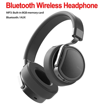 

Wireless Bluetooth Earphones Headset Stereo Headphones Earphones with Microphone /TF Card for Mobile Phone Music