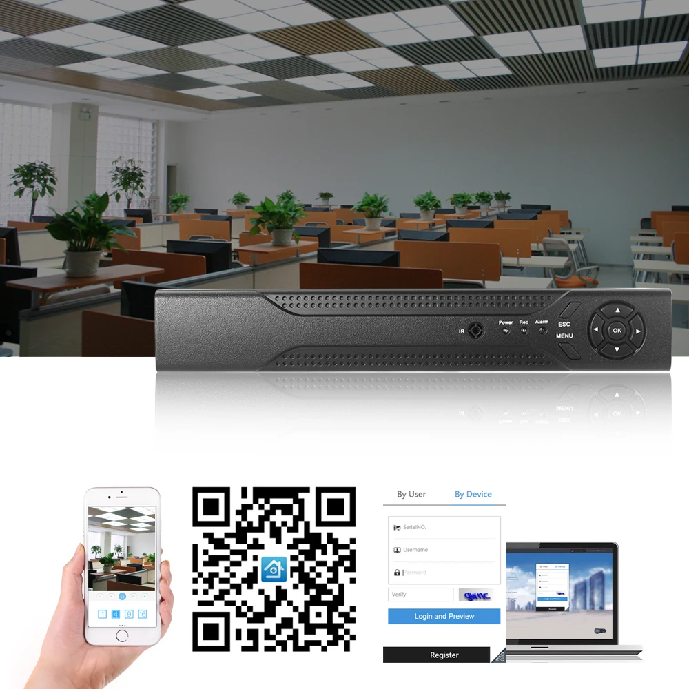USAFEQLO новейший AHD 4K DVR Поддержка 3G WIFI CCTV Гибридный IP4K/8MP видео регистратор 4CH
