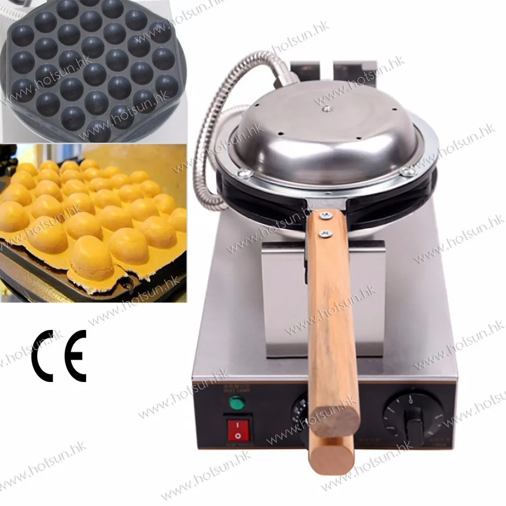 4 Units 220v Stainless Steel Electric Eggettes Egg Waffle Maker