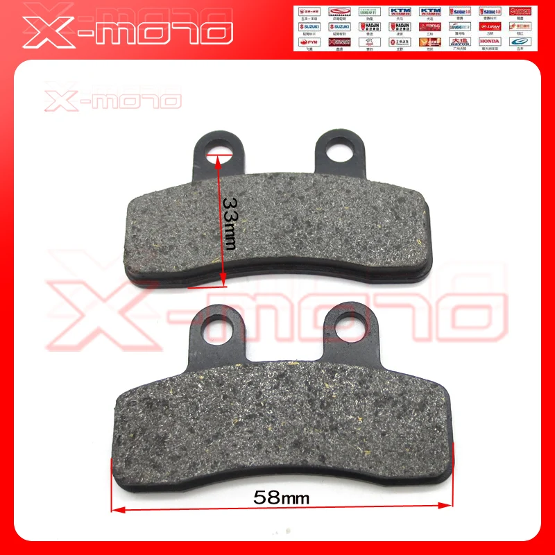 SSR Brake Pads Apollo Orion SDG Coolster Front Dirt Bike SR 125cc 110cc