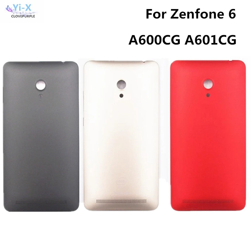 Задняя крышка батарейного отсека для Asus Zenfone 6 A600CG A601CG Z011D задняя Корпус с