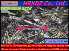 SZFTHRXDZ   100PCS   100V 22UF   6X12   electrolytic capacitor  22UF 100V  6*12