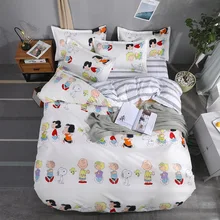 Z Jian Home Kid Pets Printed Bedding Set White Color Linings Duvet Cover Bed Sheet Pillowcases Cover 4pcs/set Bedding Set bedding set sailid a 108 1 cover set linings duvet cover bed sheet pillowcases tmallts