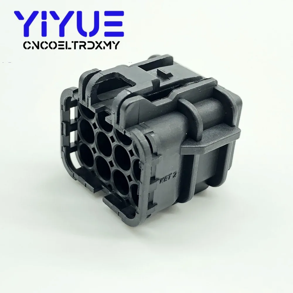 KET 5 Sets 12 Pin black Female Male Waterproof Electrical Wire Connector Plug Auto Connectors (5)