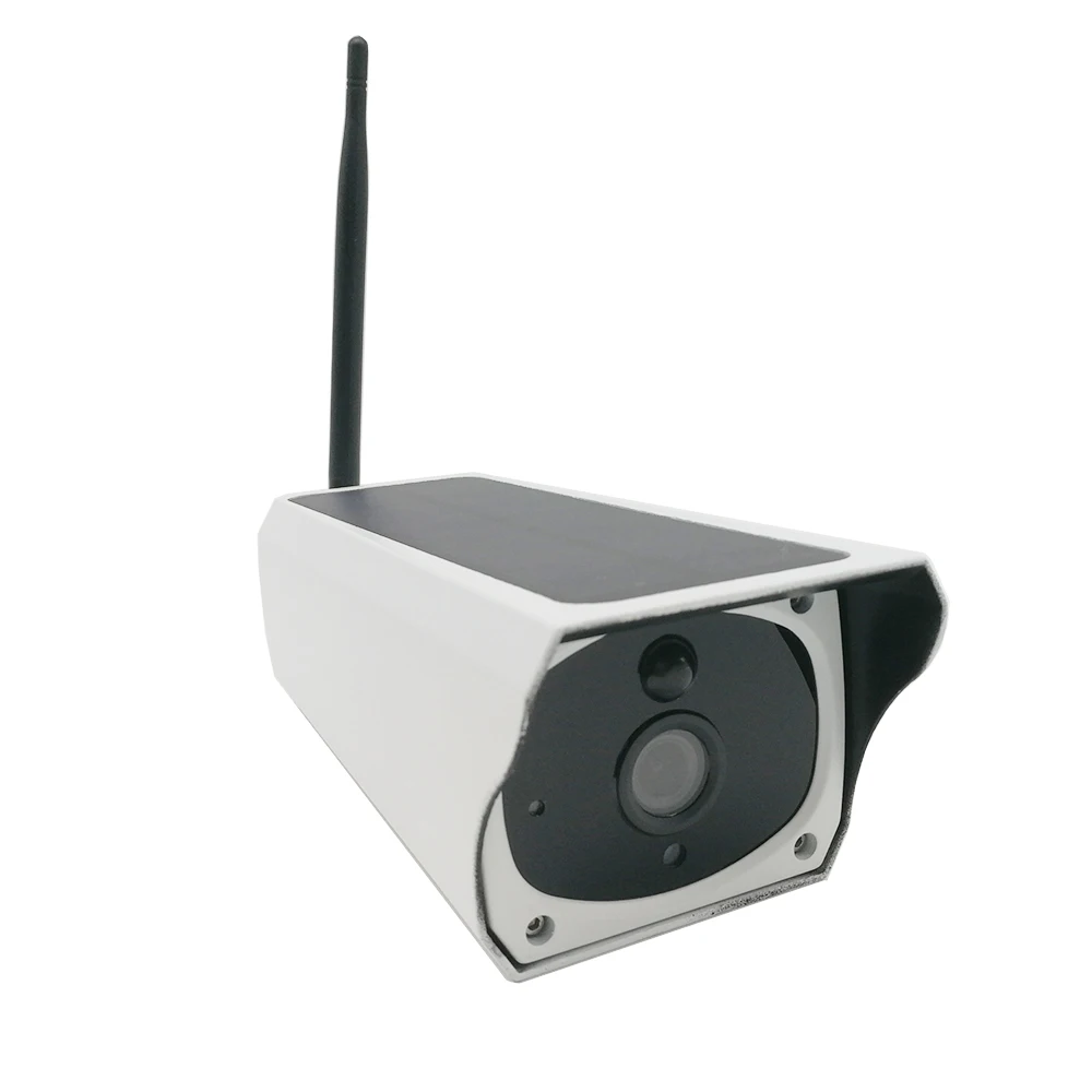 solar powered wireless security camera system with remote viewing