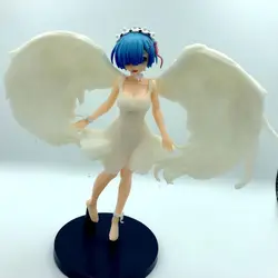 Rem Аниме фигурки-игрушки крыло Ver. angel rem Re: жизнь в другом мире от нуля 22 см Коллекционная игрушка в подарок