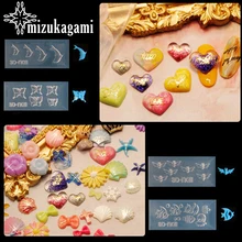 1pcs UV Resin Jewelry Liquid Silicone Mold Animal Dolphin Tropical Fish Butterfly Resin Charms Molds For DIY Making Jewelry