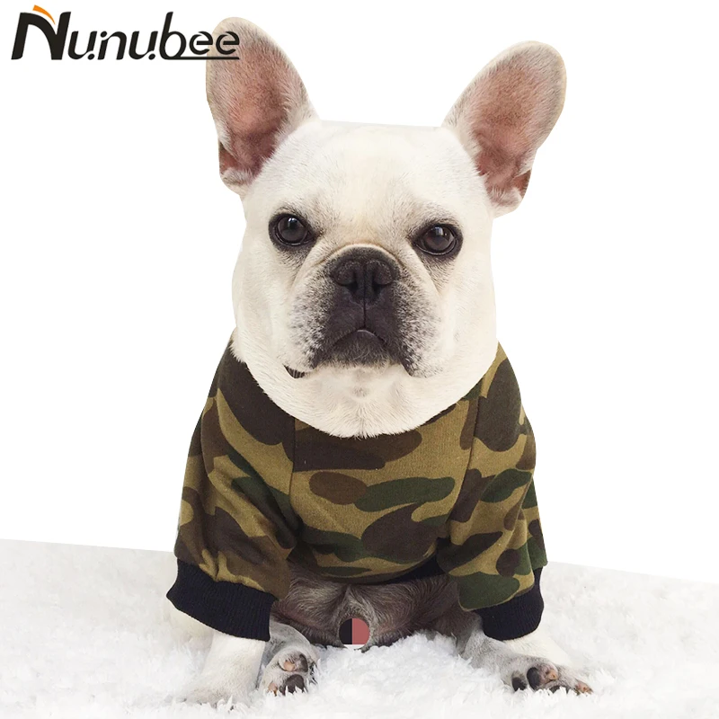 Nunubee Handsome Dogs Clothes for Small Dog Clothing Bulldog Pet
