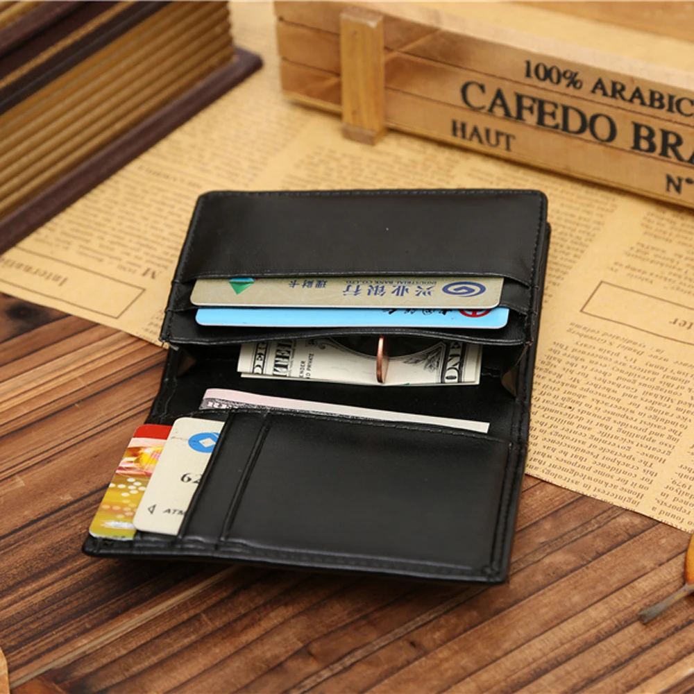 Slim Small For Men Wallet Male Purse Bag Business Card Holder Money Walet Cuzdan Vallet Thin Kashelek Klachi Portmann Koshelok