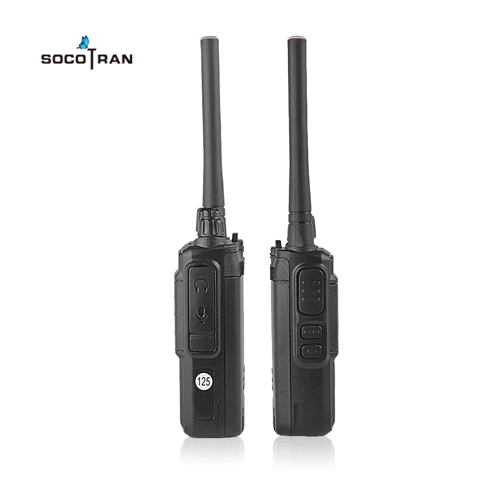 Bluetooth-рация Перезаряжаемые 2 Way Радио UHF 400-470 МГц Портативный радио Беспроводной Bluetooth гарнитура 16CH с наушником HB4