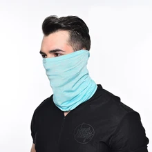 Летняя крутая ледяная шелковая велосипедная маска ветрозащитная Многофункциональная Защита для лица волшебный шарф головной убор шапка тепловая велосипедная маска