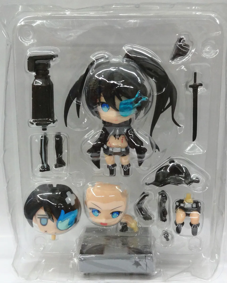 

10cm Japanese Anime Nendoroid Black Rock Shooter Blade Version Miku Cute Action Figure Model