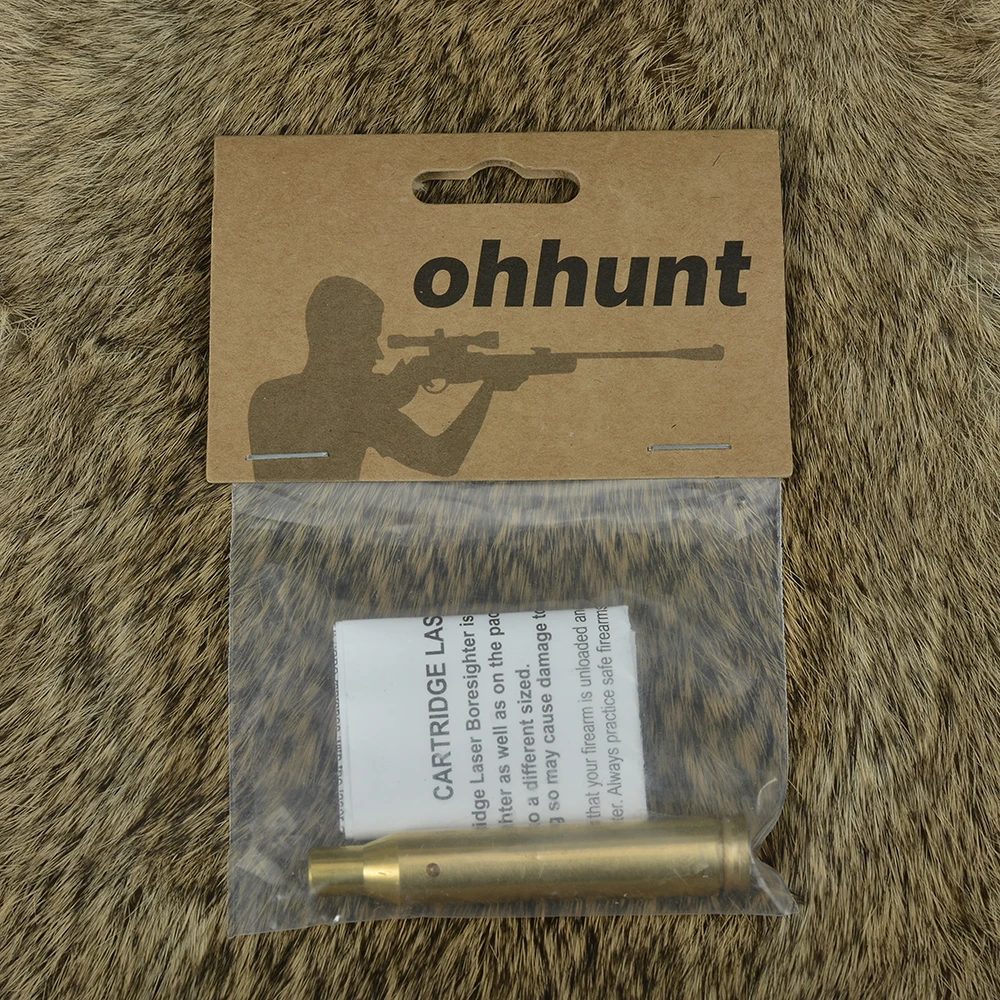 Ohhunt 303 6,5x55 8X57JS 8X57JRS 8 мм. 30-06/25-06/270WIN 7 мм 9,3X62 300WIN 12G 20GA Картридж красный лазерный Коллиматорный прицел с визированием