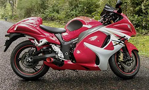 Мотоциклетная выхлопная система без шнуровки для Suzuki GSXR1300 GSXR 1300 2008 2017 средняя
