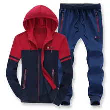 Большой Размер 7XL 8XL, мужские спортивные комплекты, свитер, костюм, осенняя теплая одежда для спортзала, мужские тренировочные беговые костюмы, свободный крой, фитнес