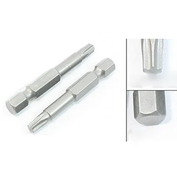 

Hardware Part Magnetic 4x50mm T25 Type Torx Screwdriver Bit 10 Pcs