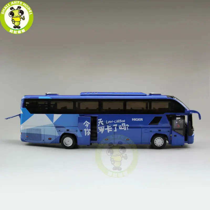 Модель автобуса Gold Dragon Higer KLQ6125 в масштабе 1:43 низкоуглеродистый автобус китайская