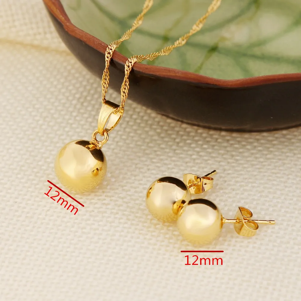 Bangrui-12mm-Ball-Pendant-Necklace-10mm-Ball-Earrings-Jewelry-Fine-Gold-Women-Party-Jewelry-Best-Gifts_