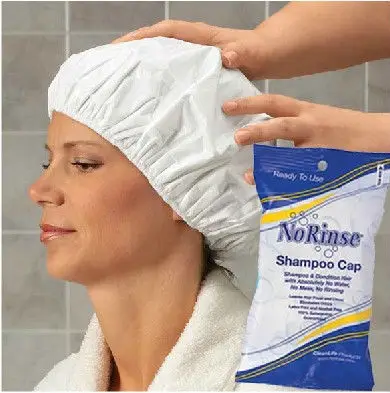 No Rinse Required Shampoo Caps Free Hair Washing Disposable
