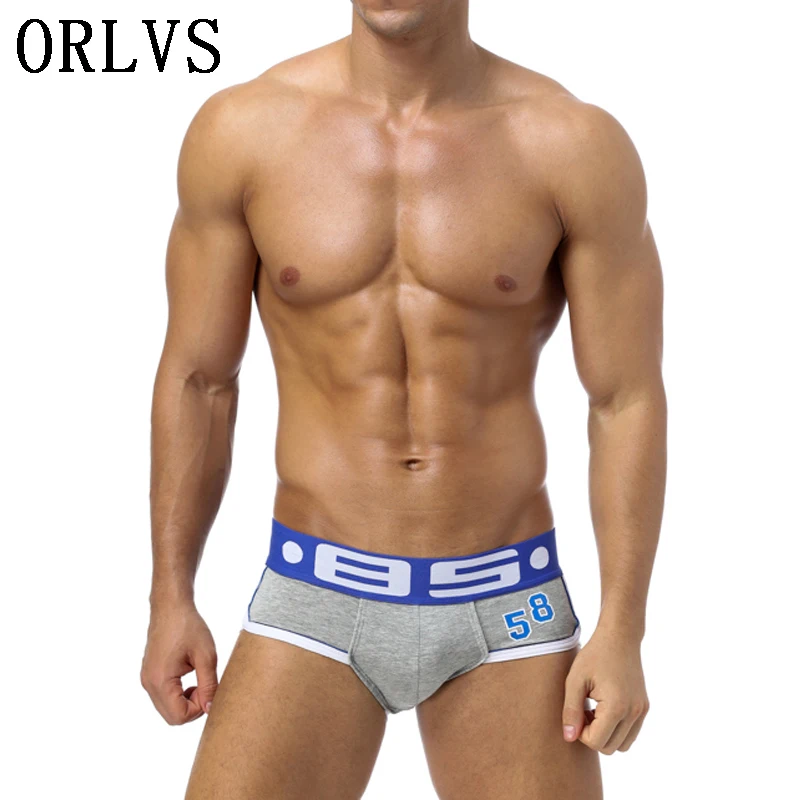 Best Selling 12pcs Brand Men Underwear Mesh Shorts Cotton Men Briefs