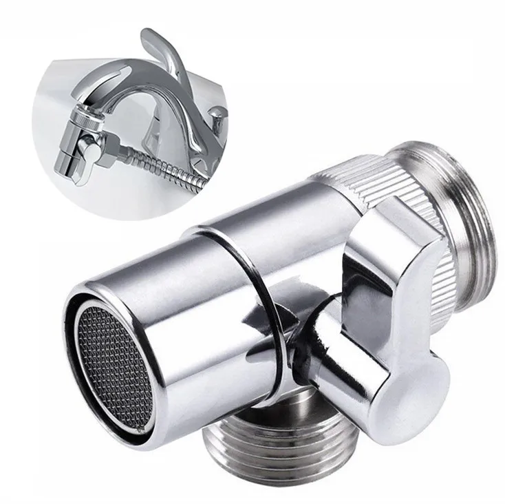 

high quality Brass Shower Arm Diverter Valve Splitter Water Inlet Pipe Fittings Bathroom Kitchen Necessaries Accessories #9/5