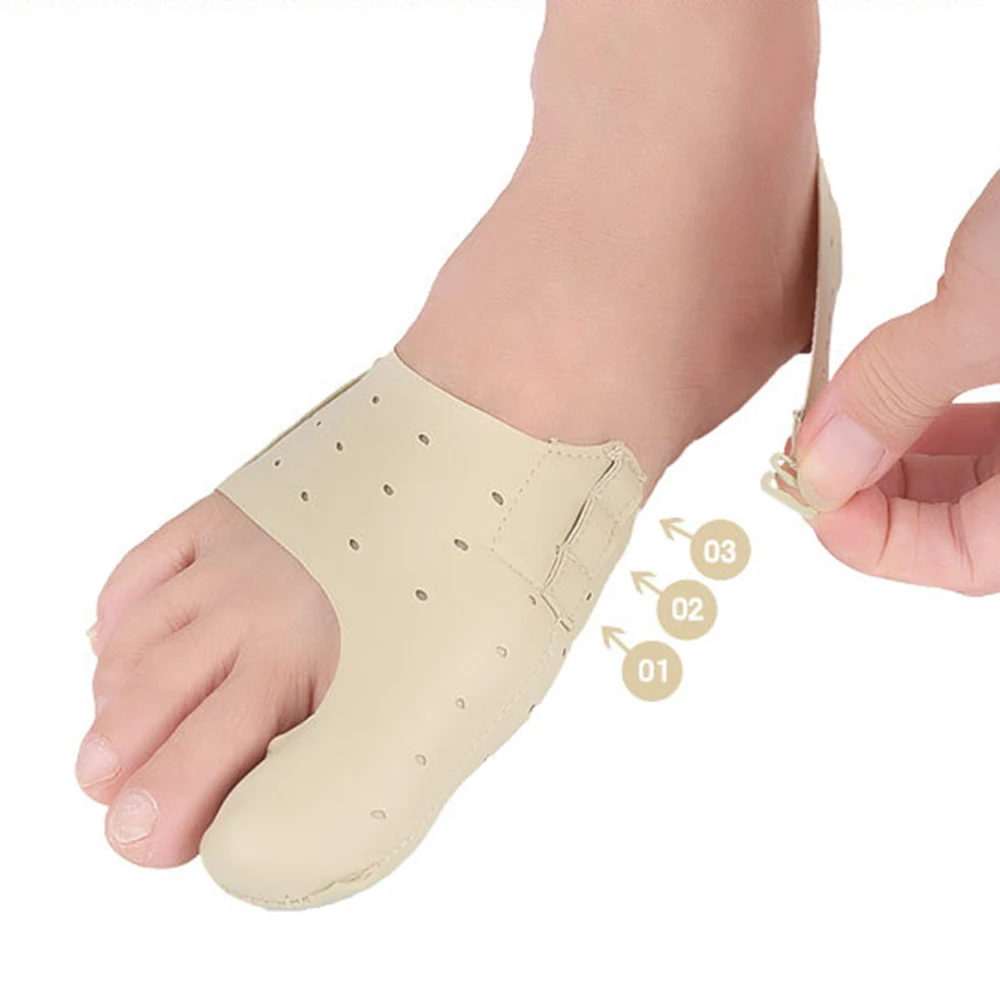 Новый 1 шт. день + ночь большого пальца стопы Шинная Toe корректор вальгусной деформации выпрямитель Уход за ногами ортопедические ноги