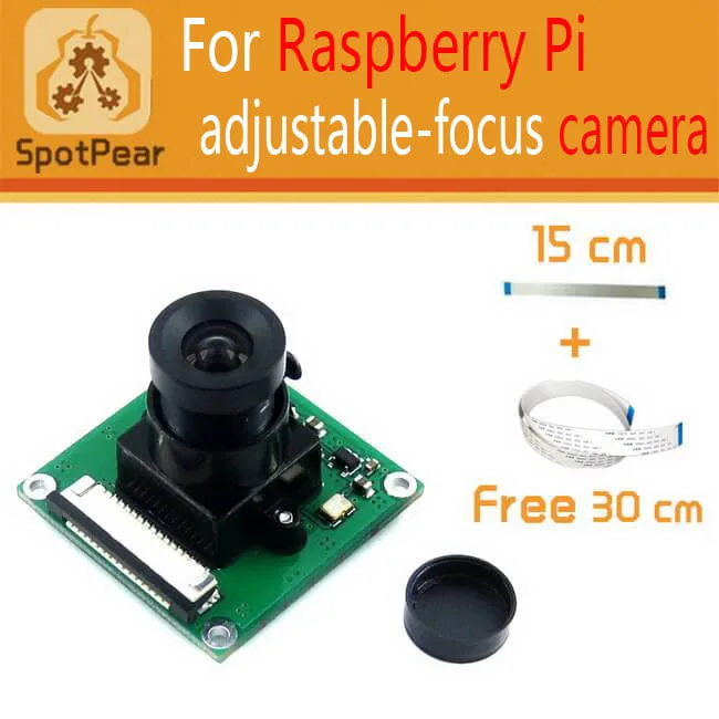 

Raspberry Pi Camera, better than the original one,5 megapixel OV5647 sensor in an adjustable-focus,free 30CM FFC