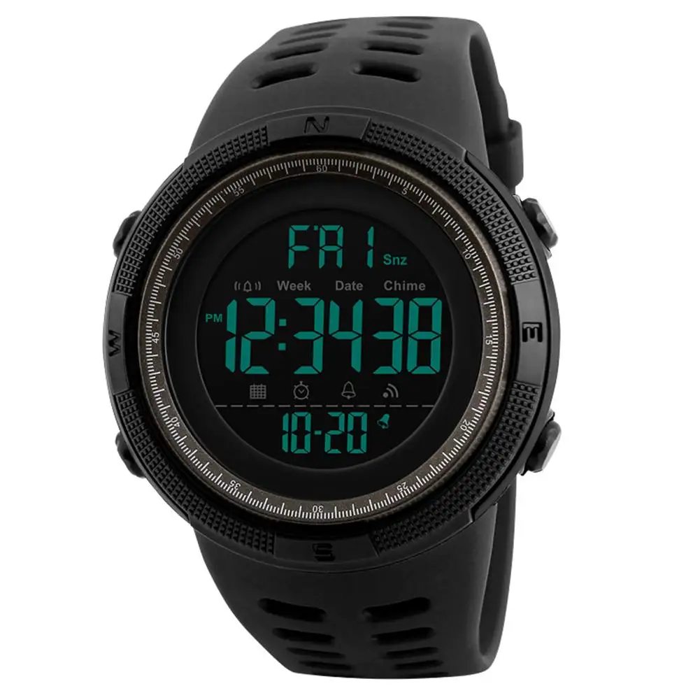 

Men Outdoor Smart Watch Fashion Luminous Sports Electronic Watch Multi-Functional Luminous Student Watch Waterproof Watch