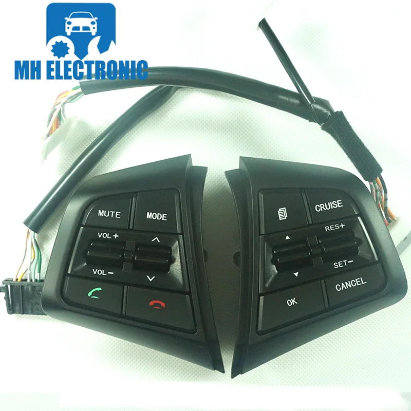 

MH Electronic Multifunction Steering Wheel Phone Control Switch AUDIO Button 96700-C9000 For Hyundai ix25 ix35 Creta 2.0L 1.6L