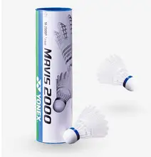 Orijinal Yonex Mavis 2000 badminton naylon topu turnuvası mekik Badminton eğitim raketle
