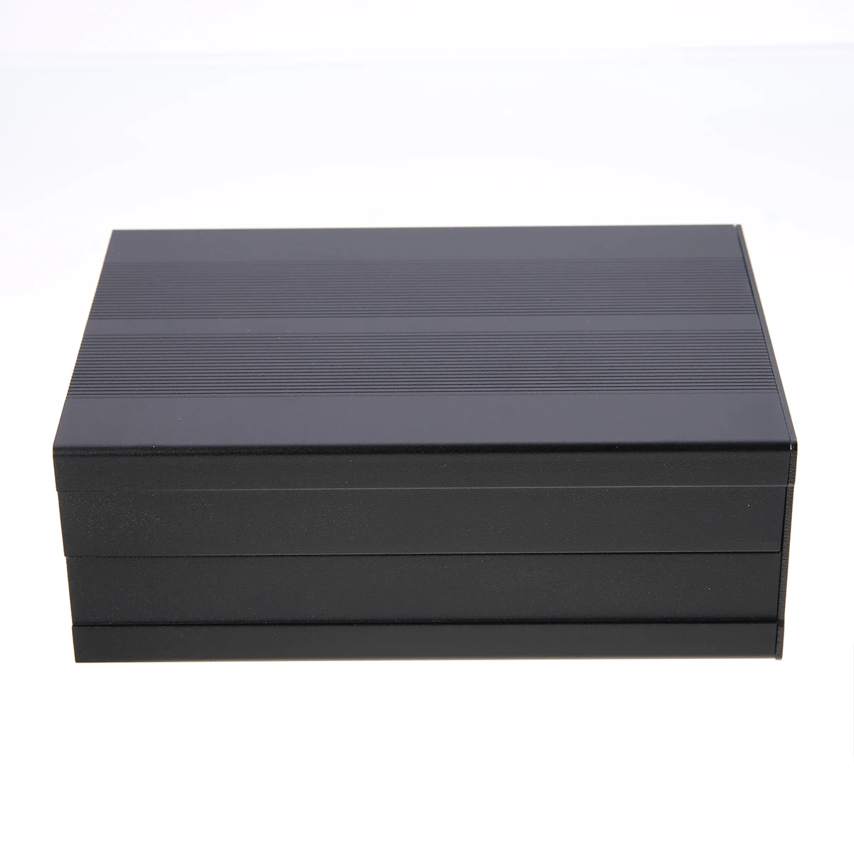1pc Black Aluminum Enclosure Case Electronic Project Circuit Board PCB Instrument Box Mayitr 150x105x55mm