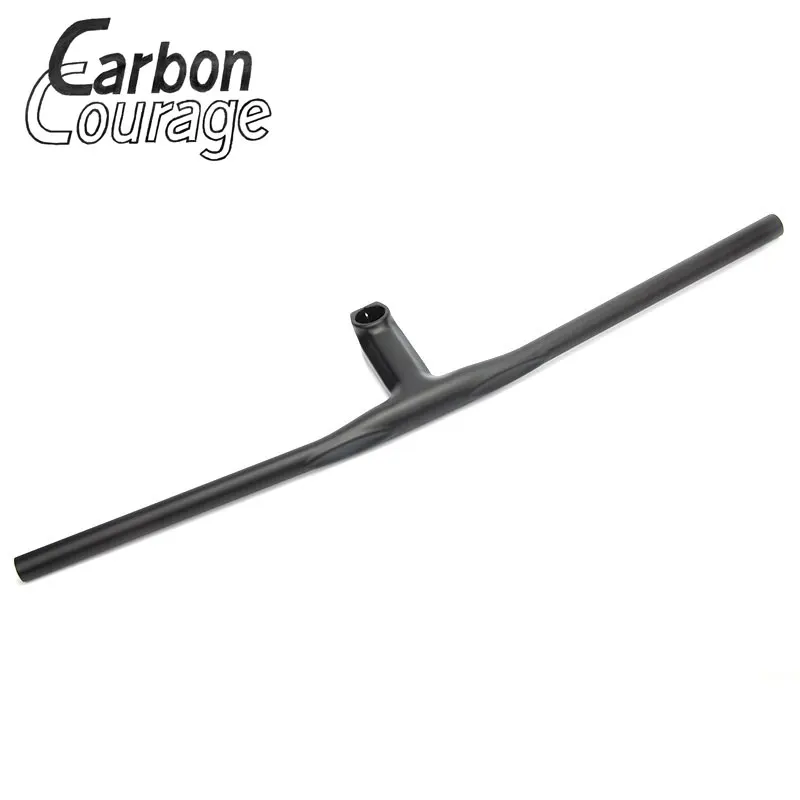 

Full Carbon Fiber MTB Bicycle Riser One-shaped Integrated Handlebar With Stem 3K Black Matte Carbon MTB Handlebar Bicycle Parts