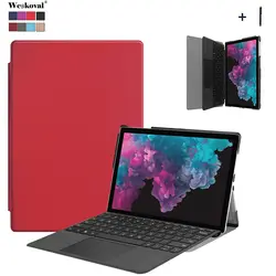 Чехол для microsoft Surface Pro 4 5 6 Wake Sleep Flip PU кожаный чехол Surface Pro 4 5 6 Передняя поддержка Capa Fundas Coque + стилус