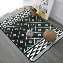 Творческий полосатый ковры для Гостиная журнальный столик спальня диван большая площадь коврик для кухни, ванной Нескользящая лента/ковры