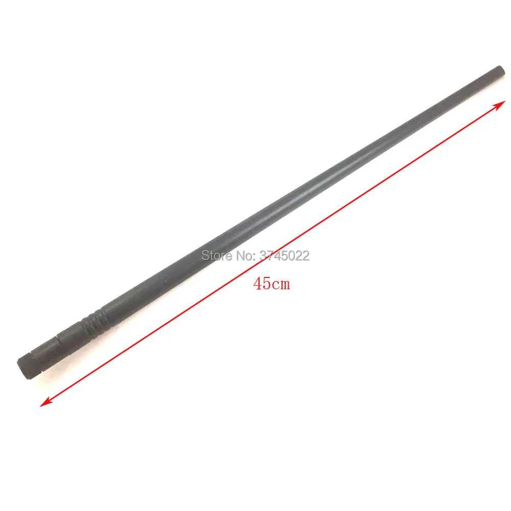 

1pcs 2.4Ghz Wifi Antenna rp-Sma Male Connector 12dbi Rubber Antenne 45cm Length For Wireless Router
