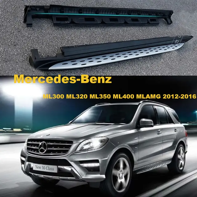 Online Car Running Boards Auto Side Step Bar Pedals For Online Car Running Boards Auto Side Step Bar Pedals For Mercedes Benz Ml300 Ml320 Ml350 Ml400 2017 Highquality Brand New Nerf Bars Aliexpress