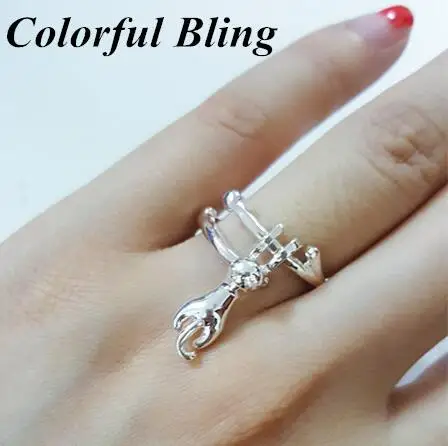 

2017 Fashion Cute Kitty Cat Rings Adjustable Finger Open Resizable Branch Rings For Women Girl Wedding Engagement Party Jewelry