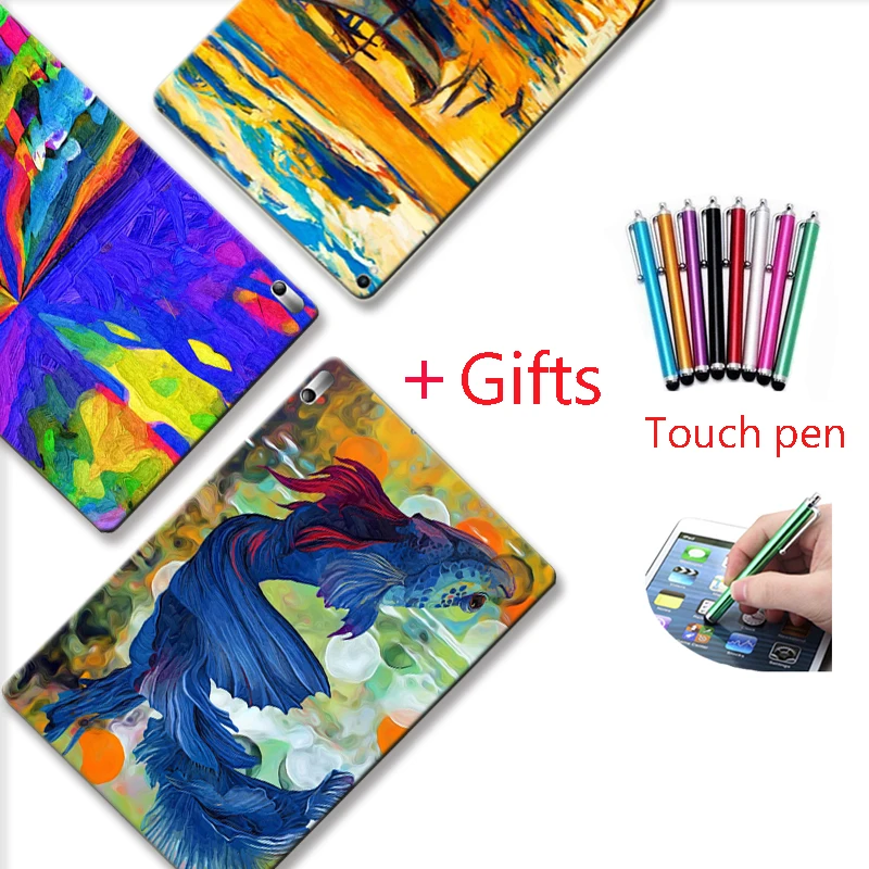 

Paint Tablet Case For Lenovo Tab 3 Tab3 TAB 4 Tab4 7 10 Essential TB-X304F X304N TB-7304F 7304X 710 710L 710F 710Cover+ Free Pen
