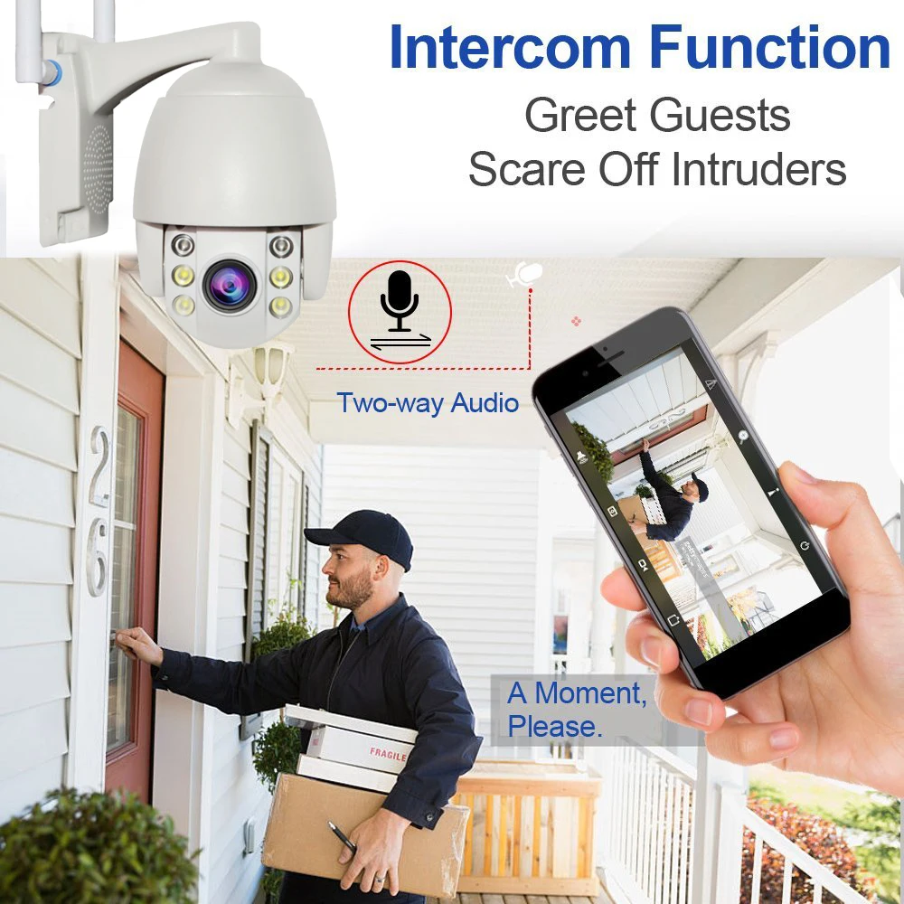  2MP 3G 4G Wireless PTZ IP Wifi Della Macchina Fotografica 1080P Esterna Impermeabile Mini Cam P2P 5