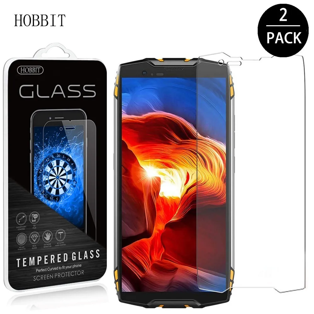 

2Pack Tempered Ultra-thin Clear Glass For Blackview BV6800 Pro 2.5D 0.3mm 9H Screen Protector BV6800 Scratch Proof Film